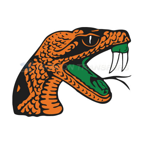 Florida A M Rattlers Iron-on Stickers (Heat Transfers)NO.4370
